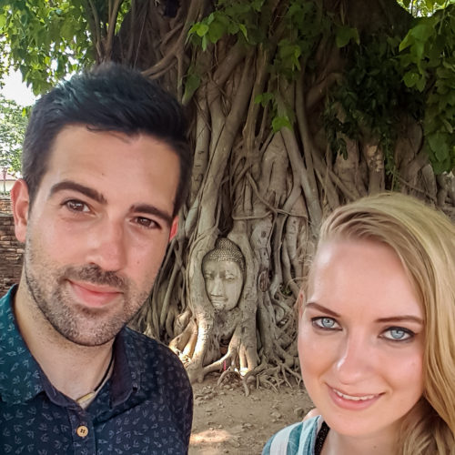 Buddha tree in Ayutthaya Thailand (Wat Mahathat)