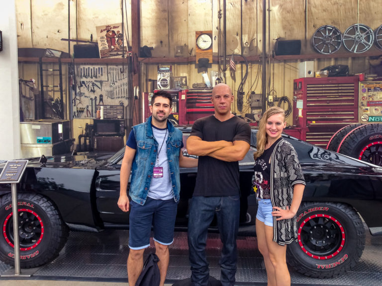 Vin Diesel at Universal Studios (Los Angeles - California - USA)