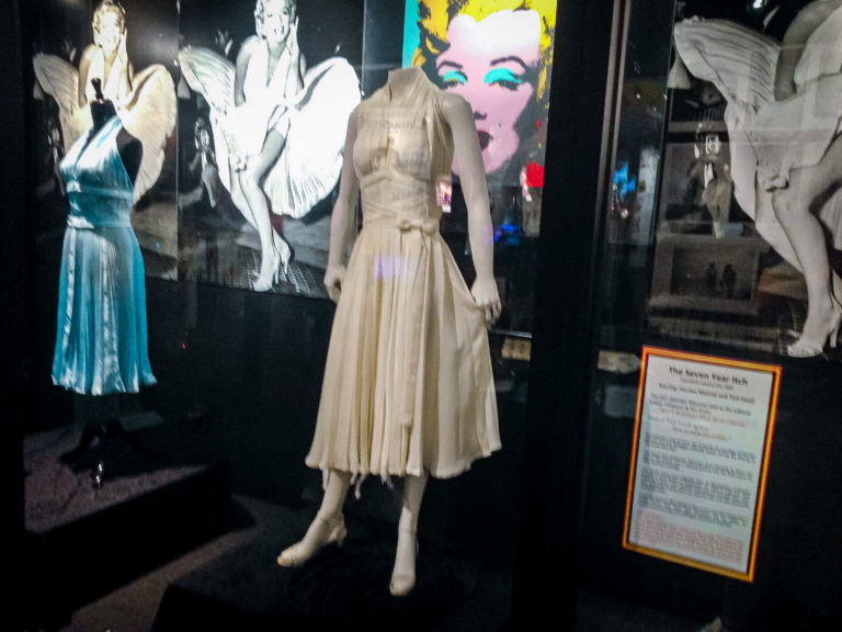 Marilyn Monroe dress at Hollywood Museum (Los Angeles - California - USA)