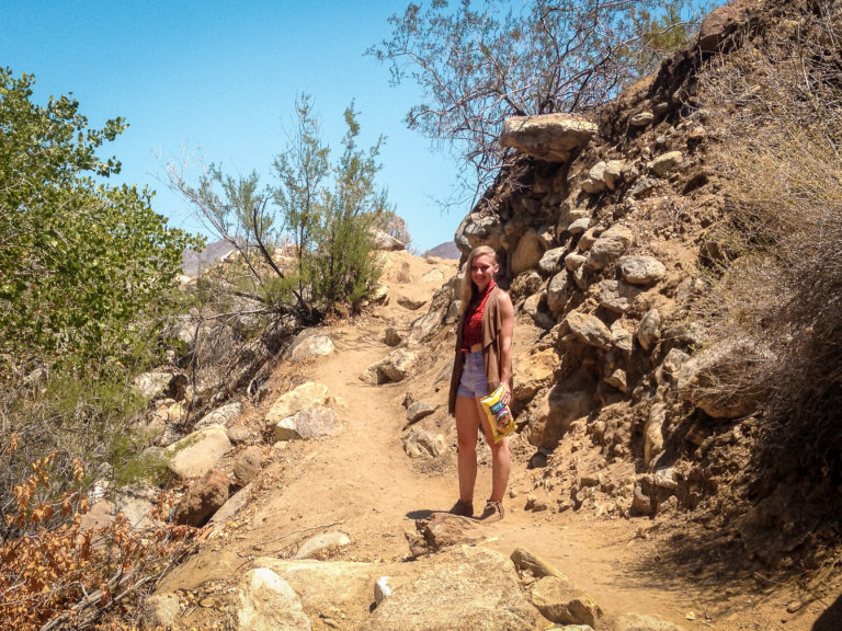 Hiking at the Indian Canyon (California - USA)