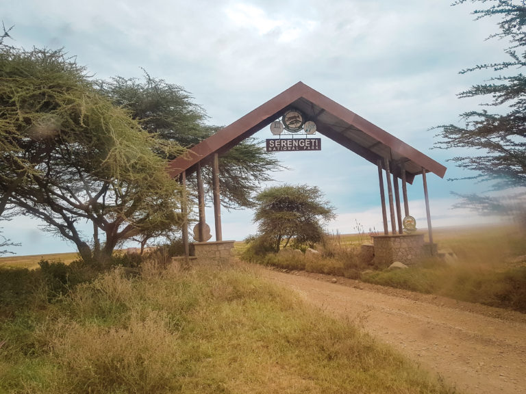 Entrance gate at Serengeti National Park - Tanzania - Africa