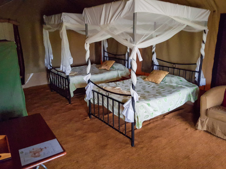Our bungalow tent at Serengeti National Park - Tanzania - Africa