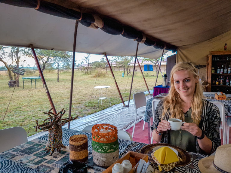 Breakfast at Serengeti National Park - Tanzania - Africa