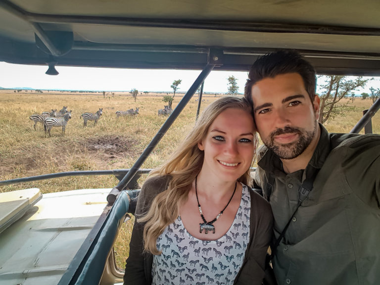 Watching the zebras at Serengeti National Park - Tanzania - Africa