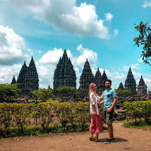 Prambanan temple in Yogyakarta