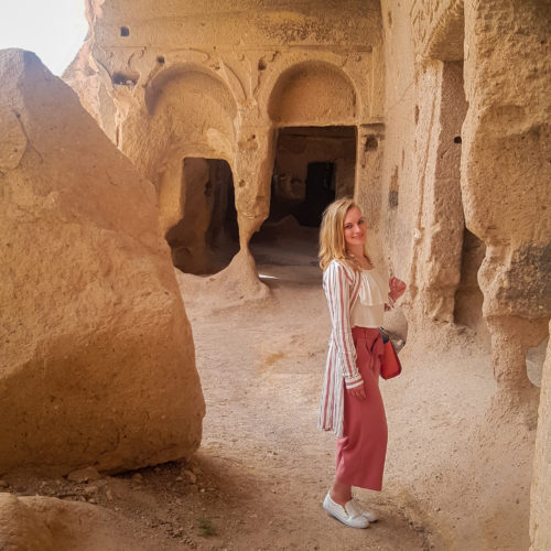 Selime Cathedral in Cappadocia. Part of the Green Tour.