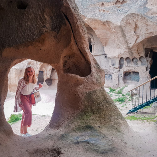 Selime Cathedral in Cappadocia. Part of the Green Tour.