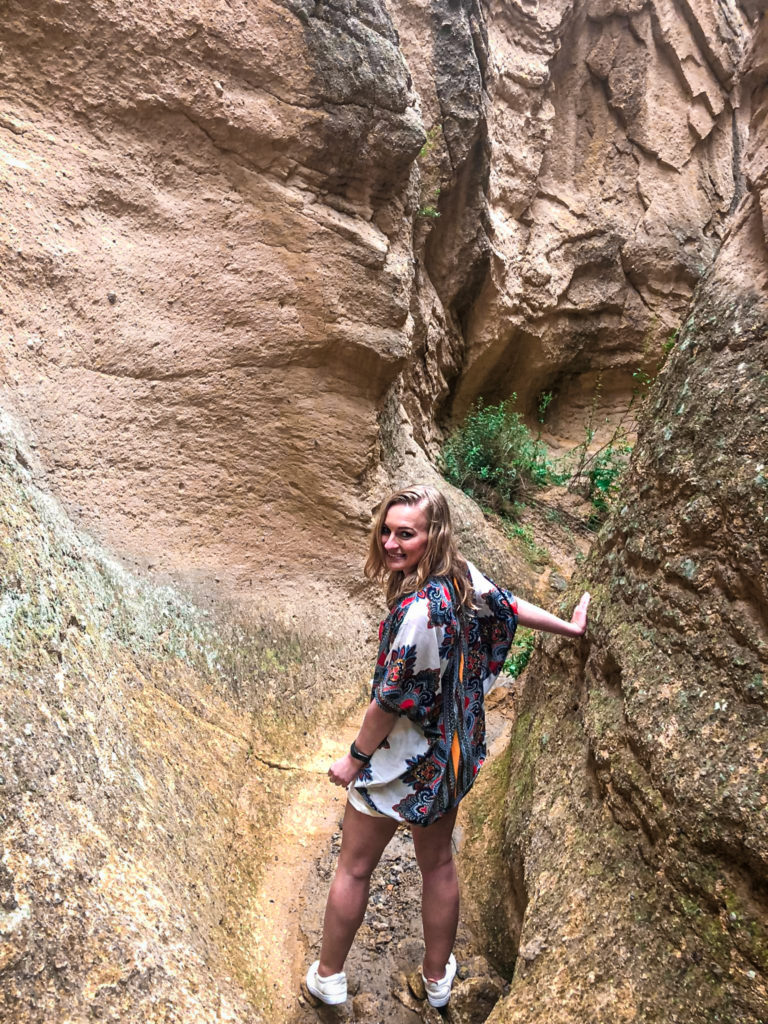 Start of the Goreme Canyon in Cappadocia