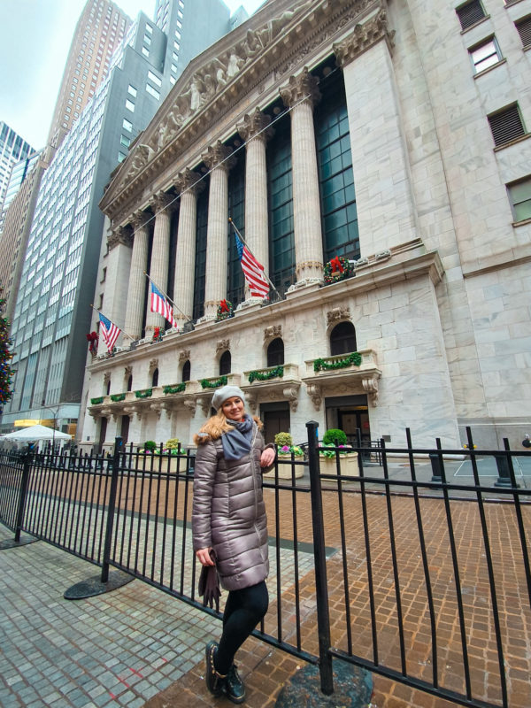 Wall Street in New York City