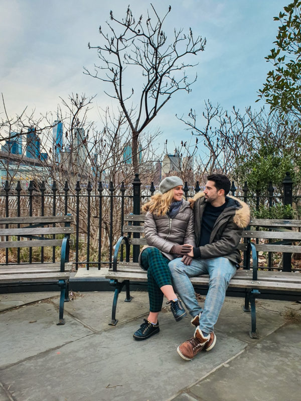 Main Street Park in Brooklyn New York City