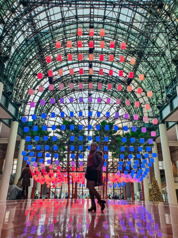 Brookfield Place near One World Trade Center in New York City