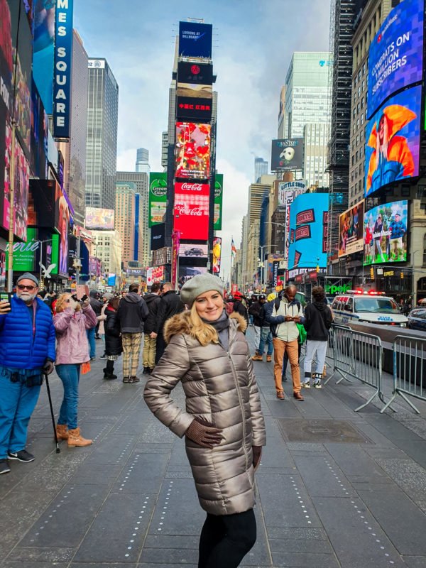 Times Square in New York City during midday