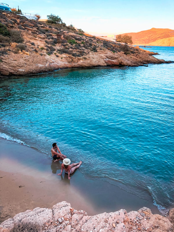 Agios Sostis Beach in Mykonos - Greece