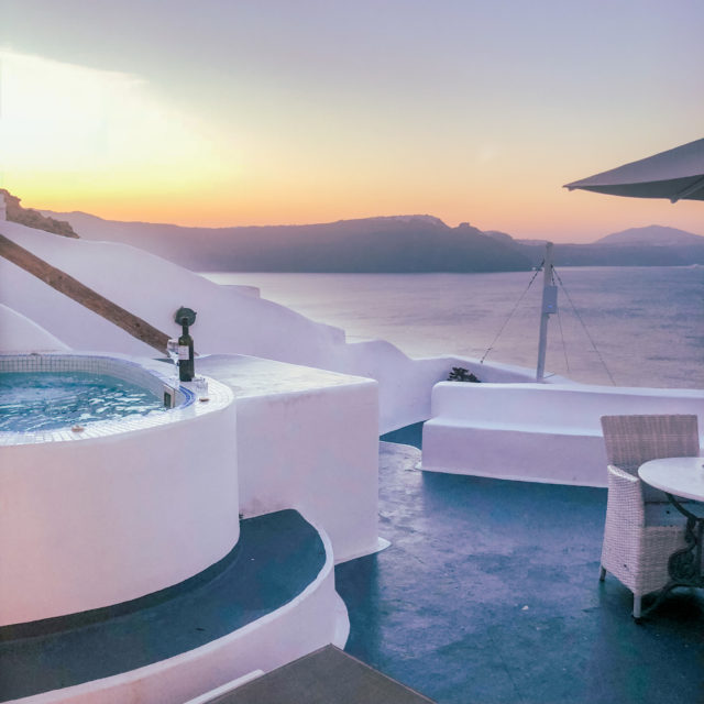 My favourite hotel in Santorini Greece: Prime Suites Oia ~ YVETTHEWORLD