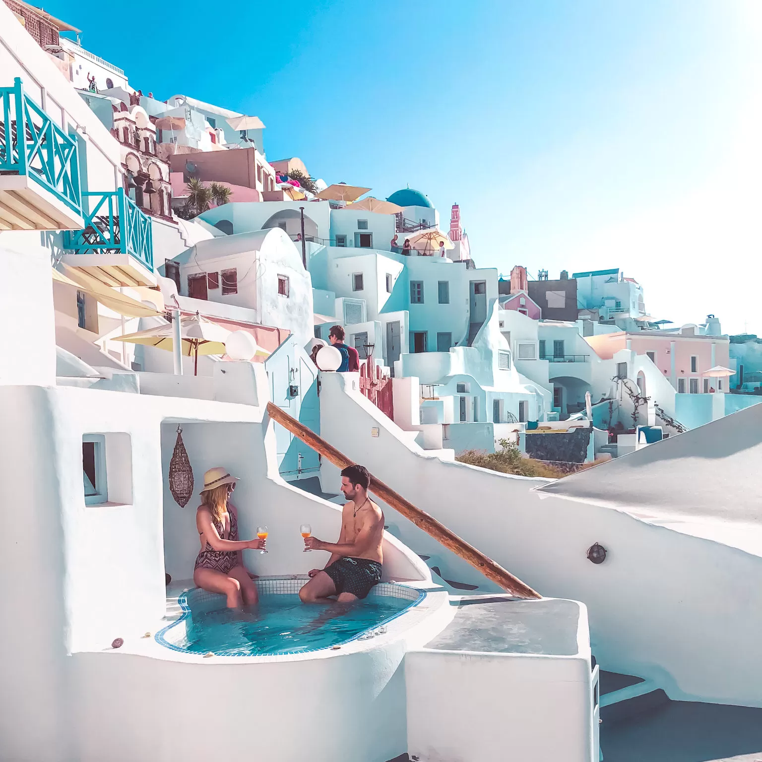 My favourite hotel in Santorini Greece: Prime Suites Oia ~ YVETTHEWORLD