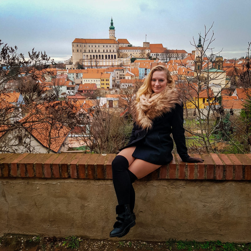 Views of Mikulov from the Holy Hill (Czech Republic)
