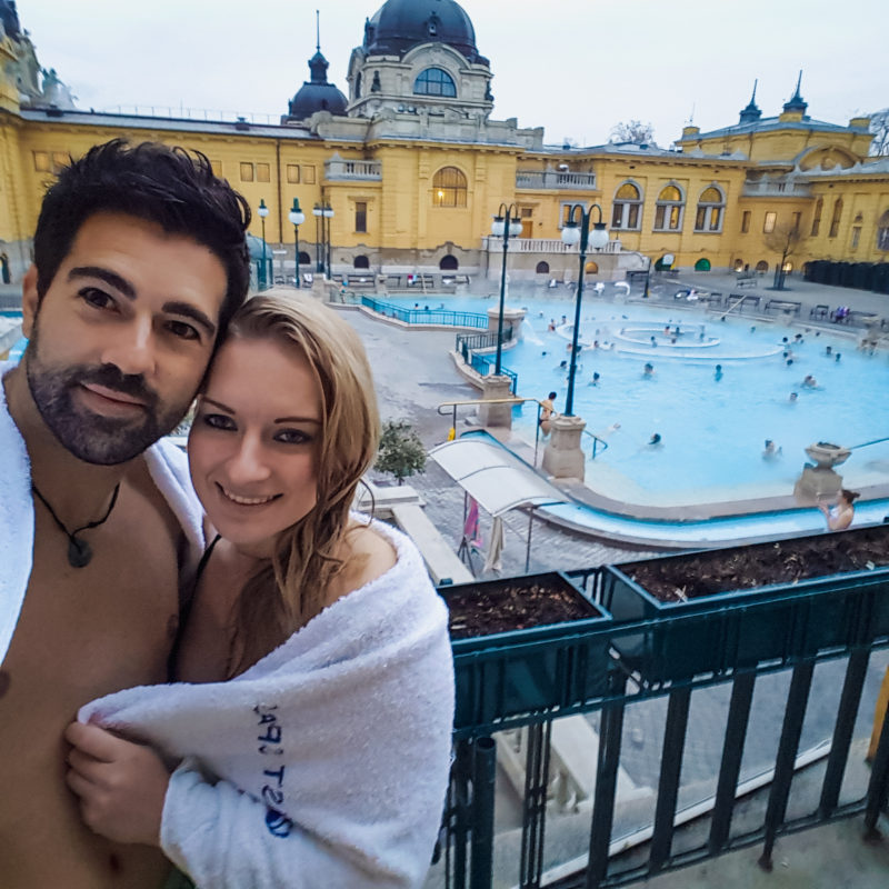 Szechenyi Thermal Bath in Budapest, Hungary