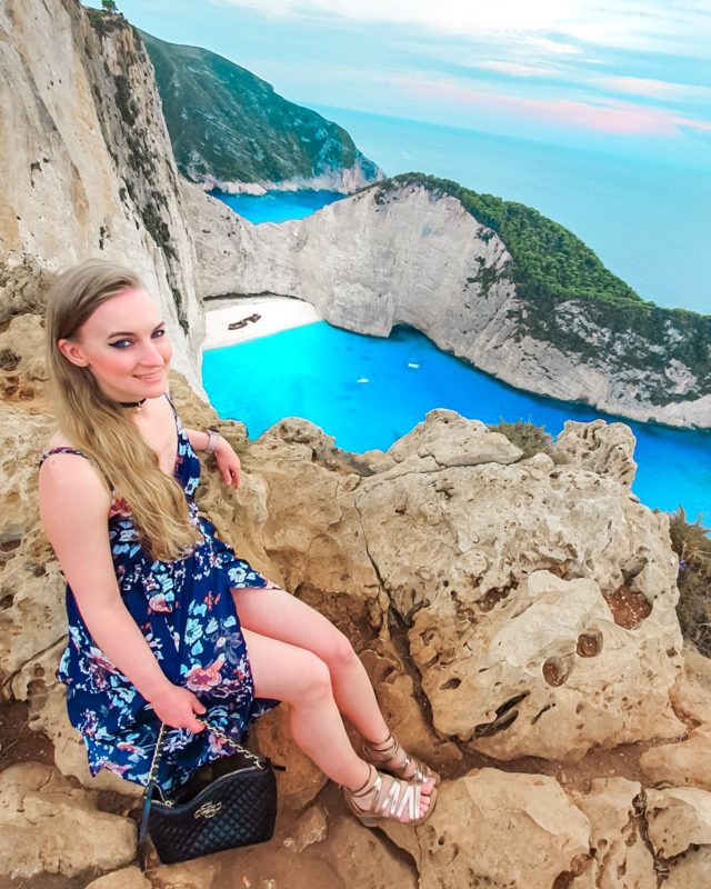 Best views at the Shipwreck Beach Viewpoint in Zakynthos, Greece