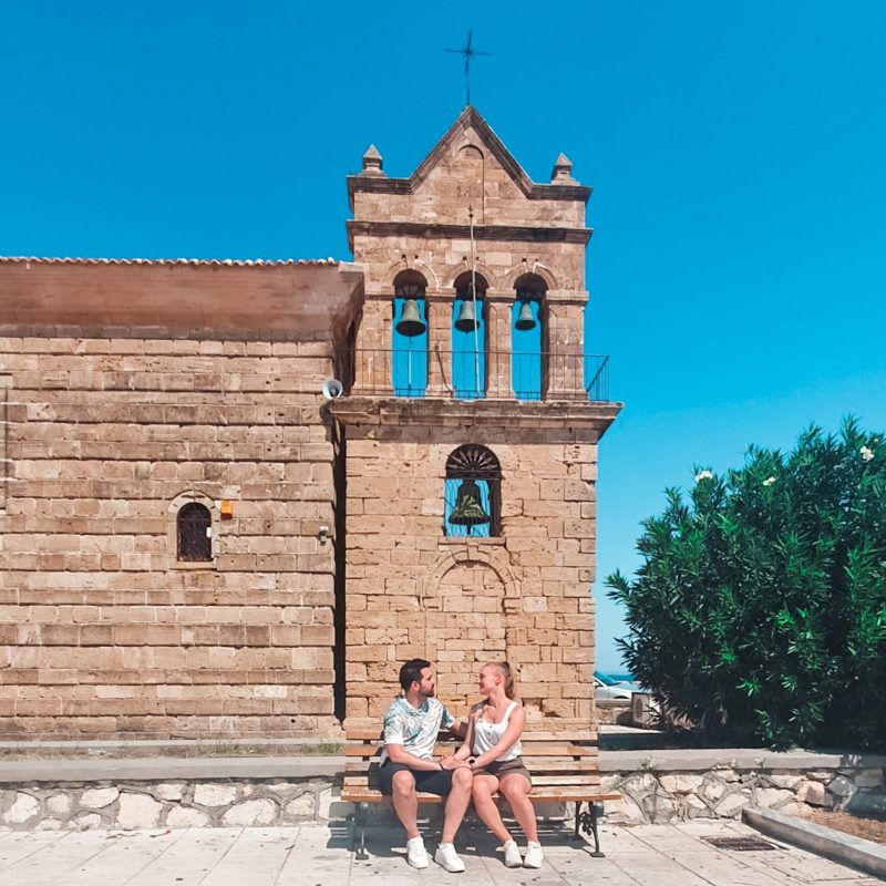 Church Agios Nikolaos of Molos in Zakynthos Town (Greece)