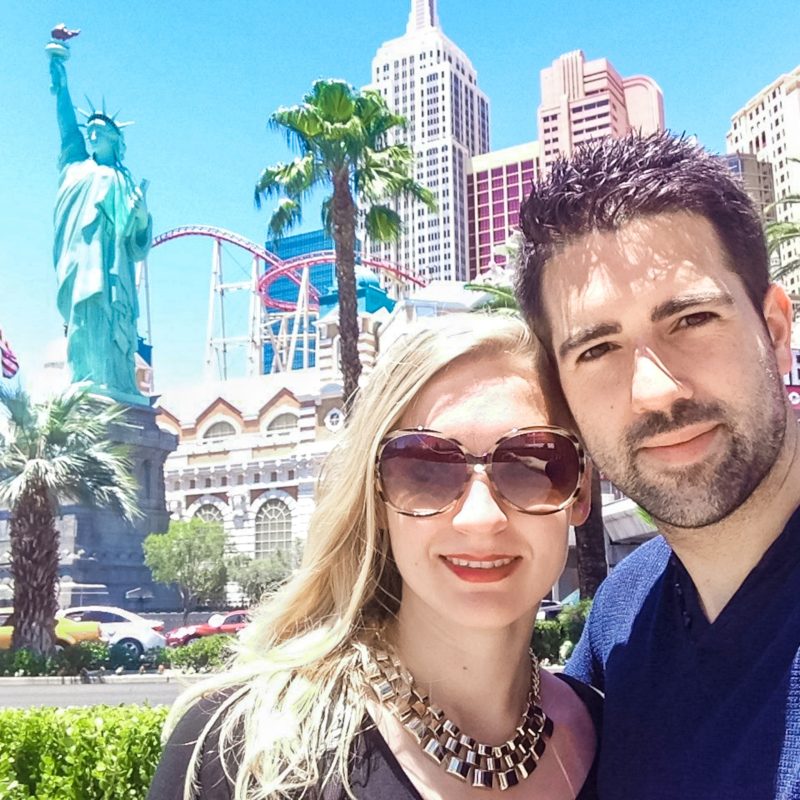Couple in Las Vegas, USA