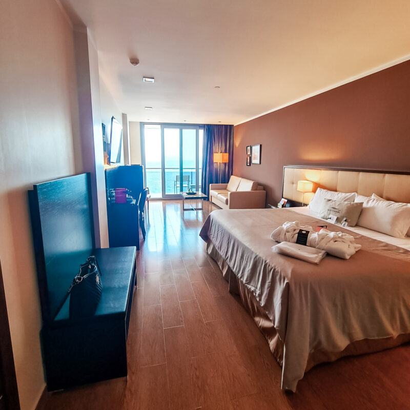 Double Room, Sea View at hotel Sol Y Mar in Calpe, Costa Blanca, Spain