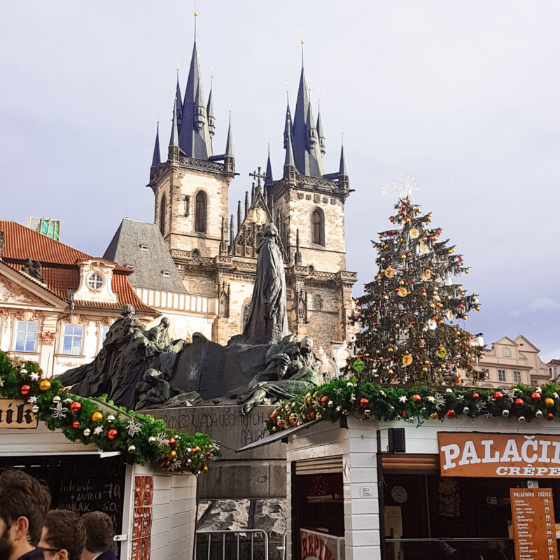 Christmas market in Prague, Czech Republic