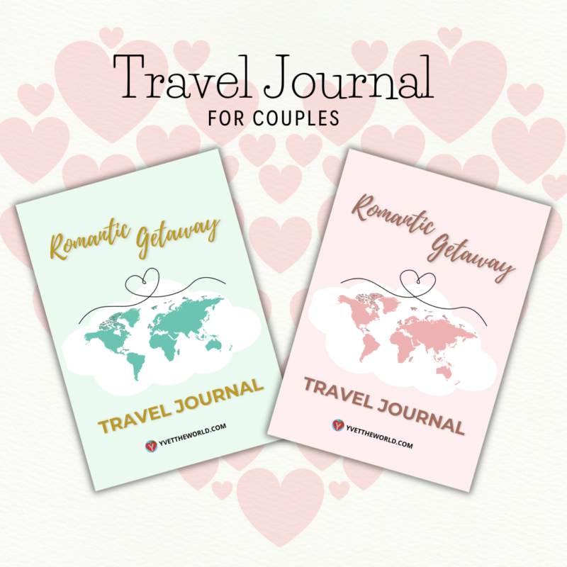 Valentine's Day Gifts for Travel Couples - Romantic Getaway Travel Journal