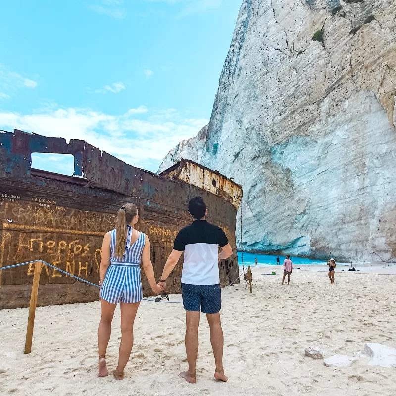 Things to do for couples in Zakynthos, Greece - Shipwreck Beach / Navagio Beach