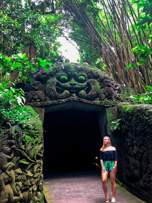 Tunnel at Monkey Forest Ubud Bali