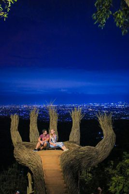 Photoshoot with the Pancawara (Hand of Pinus Pengger forest) in Yogyakarta