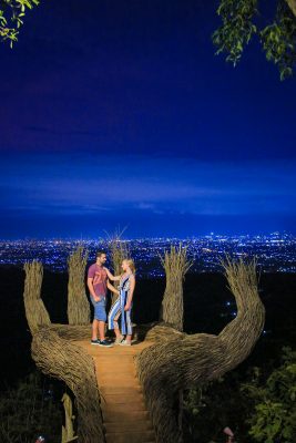 Photoshoot at the Pancawara (Hand) in Pinus Pengger Forest Yogyakarta