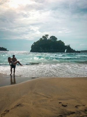 Crystal Bay beach in Nusa Penida