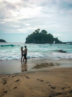 Crystal Bay beach at Nusa Penida